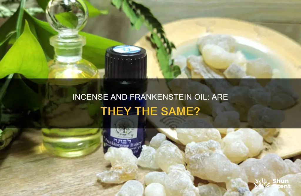 is incense and frankenstain is the same oil