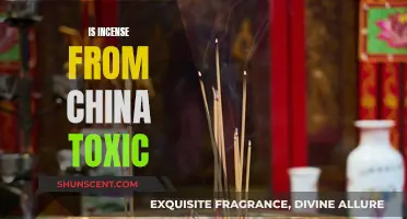 Incense Origins: Toxic Fumes from China?