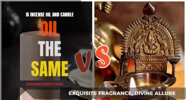 Incense and Candle Oils: Are They Interchangeable?