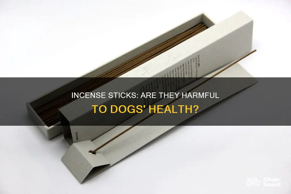 is incense sticks bad for dogs