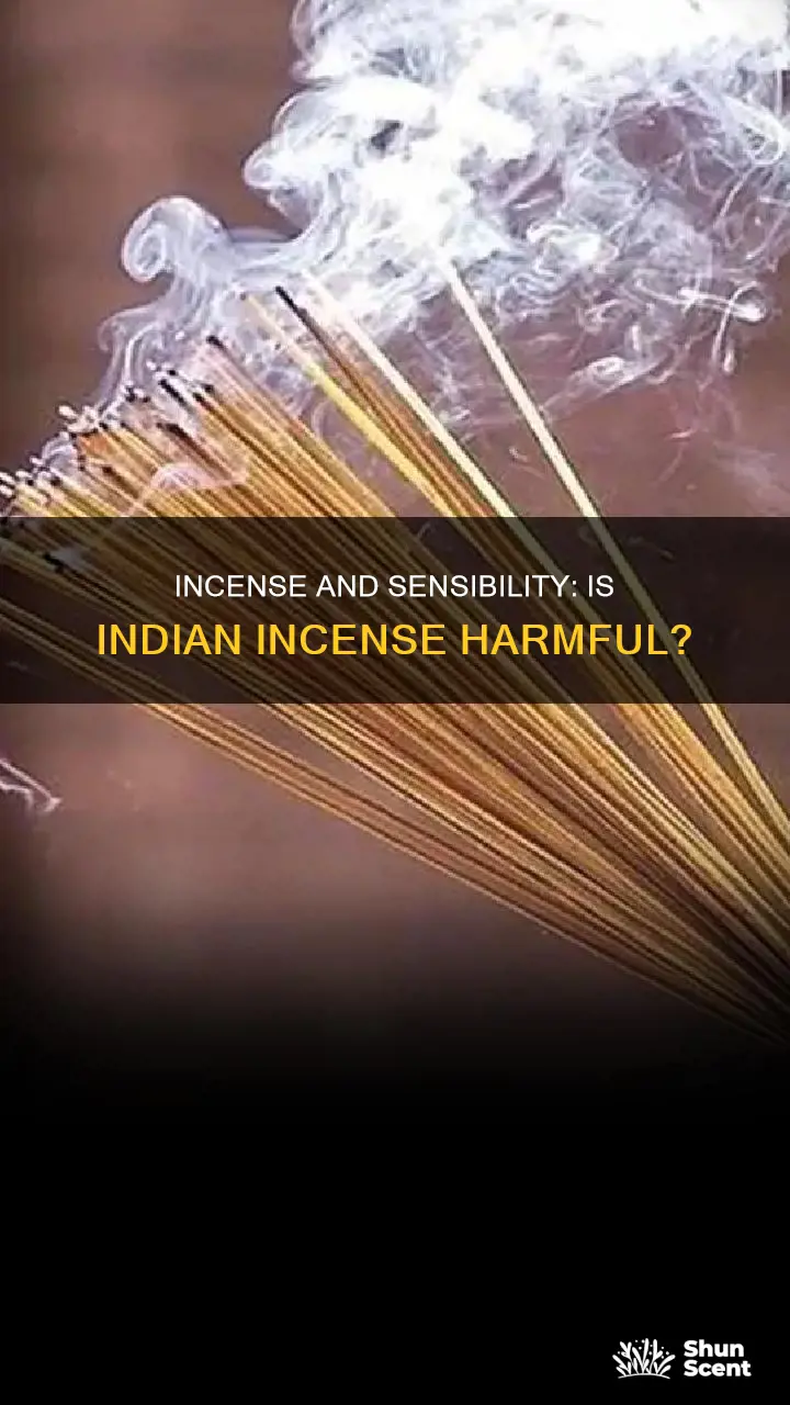 is indian incense bad for you