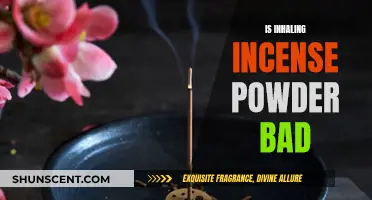 Incense Powder Inhalation: Is It Harmful?