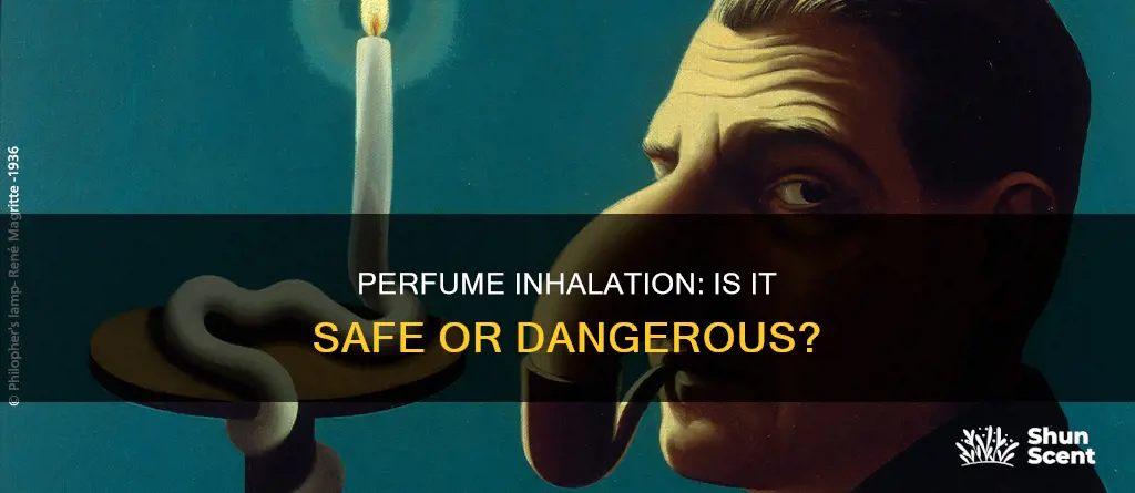 is inhaling too much perfume bad