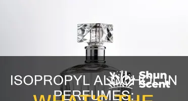 is isopropyl alcohol used in perfume