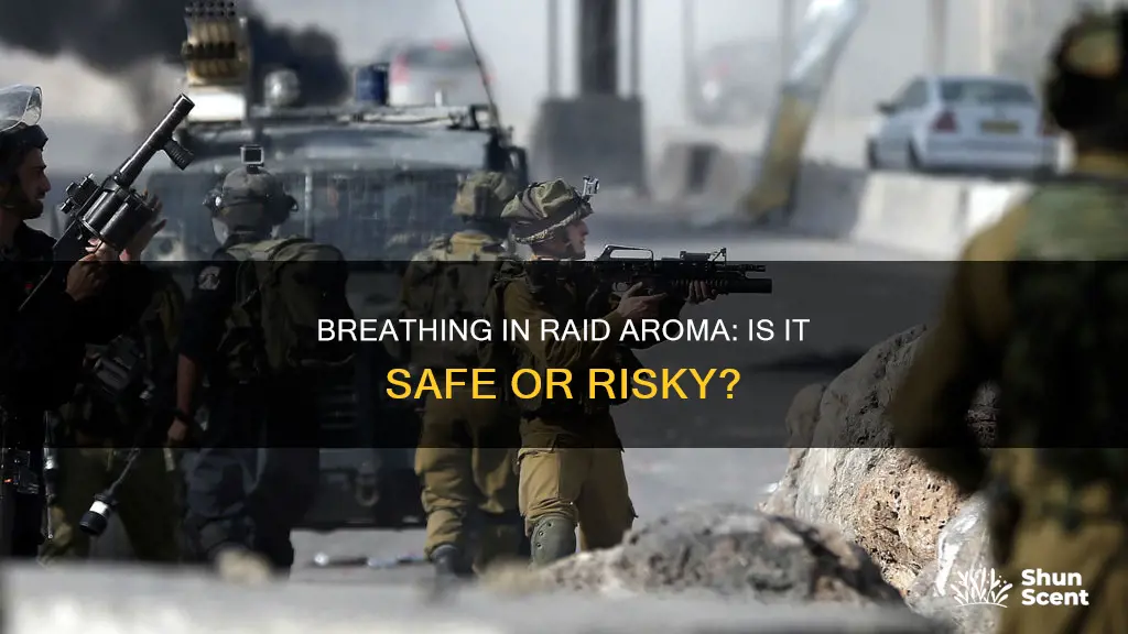 is it bad to breath in raid aroma