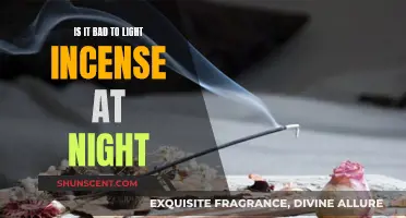 Incense at Night: Is it Harmful to Your Health?