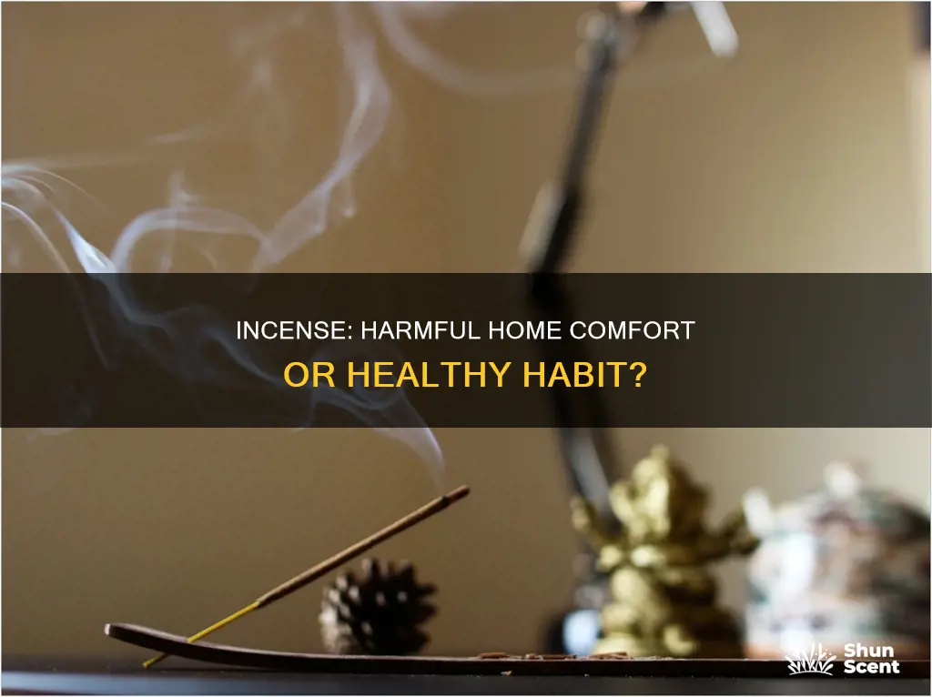 is it bad to put out an incense