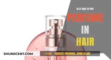 The Smell of Danger: Perfume in Hair