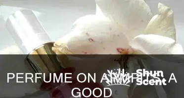 is it bad to put perfume on your armpits