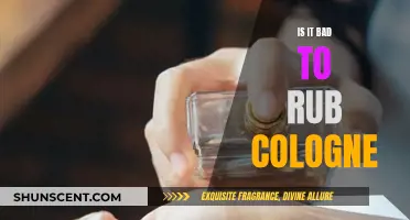 The Negative Effects of Rubbing Cologne on Your Skin