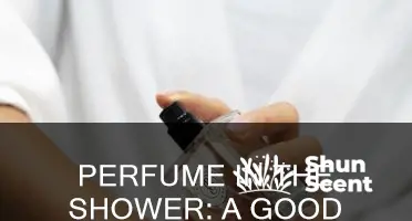 is it bad to spray perfume in the shower