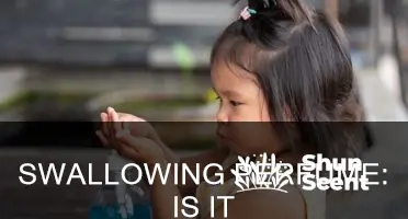 is it bad to swallow perfume