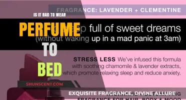 Should You Wear Perfume to Bed?