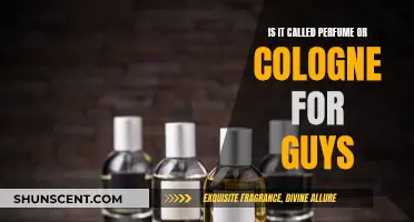 The Difference Between Men's Perfume and Cologne