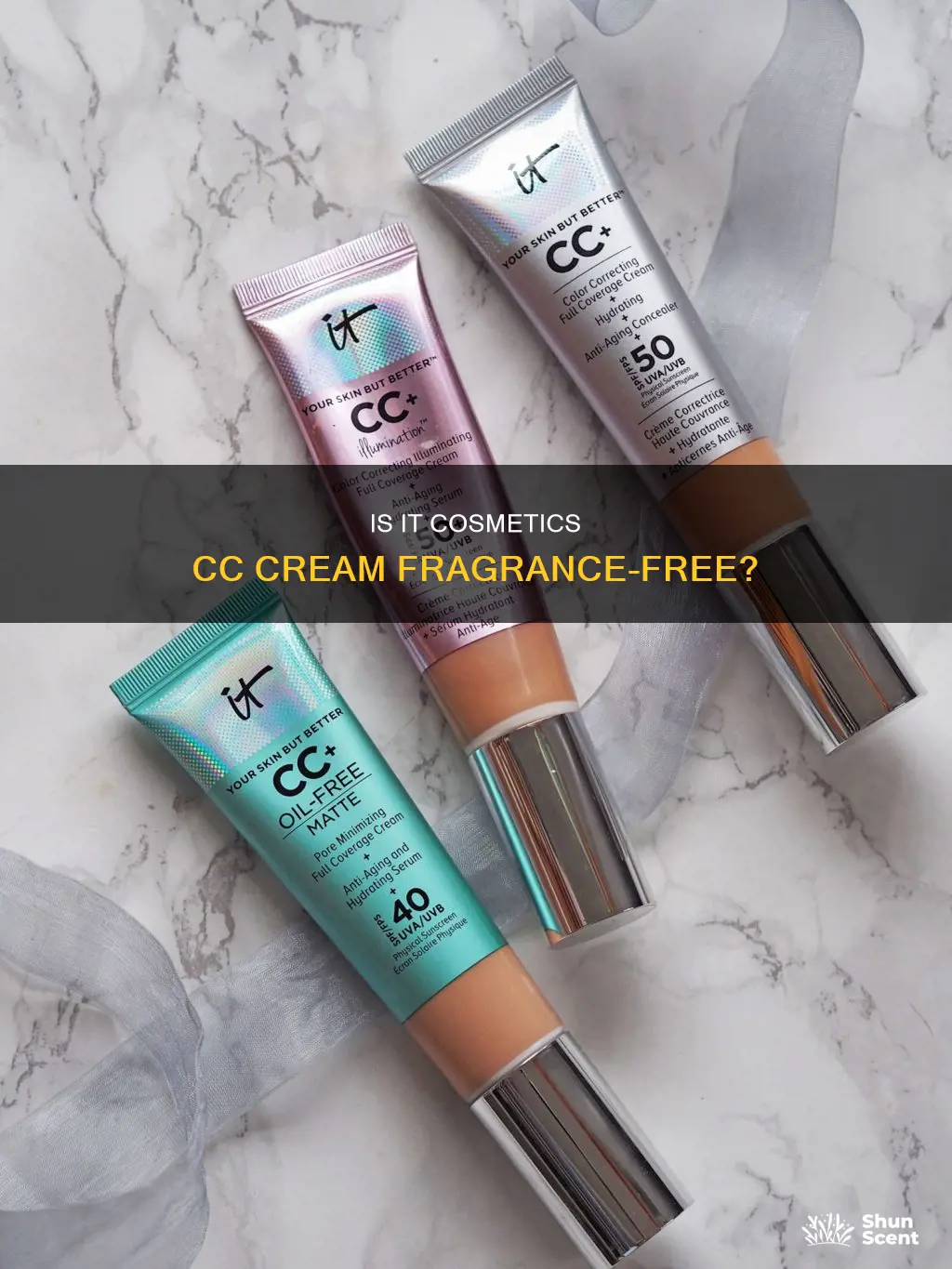 is it cosmetics cc cream fragrance free