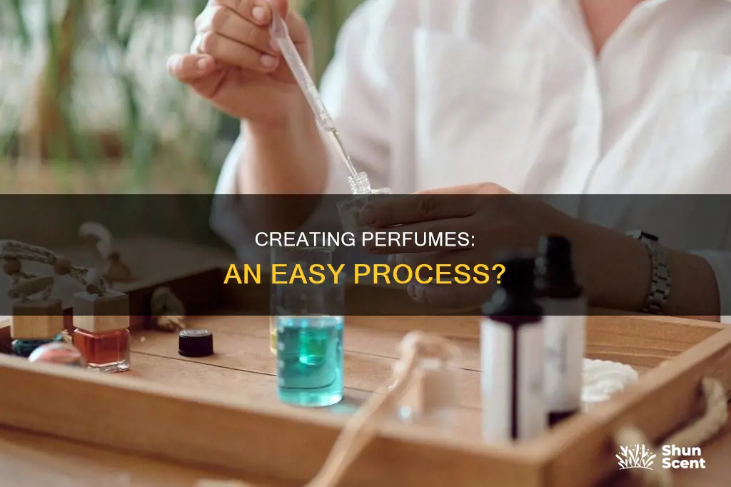 is it easy to make perfume