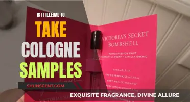 Cologne Samples: Are They Legal to Take?