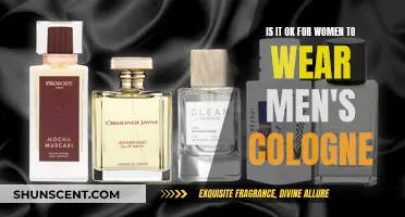 Women Wearing Men's Cologne: Unconventional or Empowering?