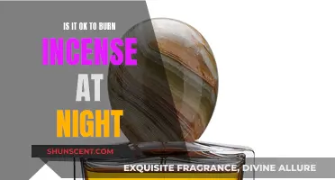 Burning Incense at Night: Safe or Not?