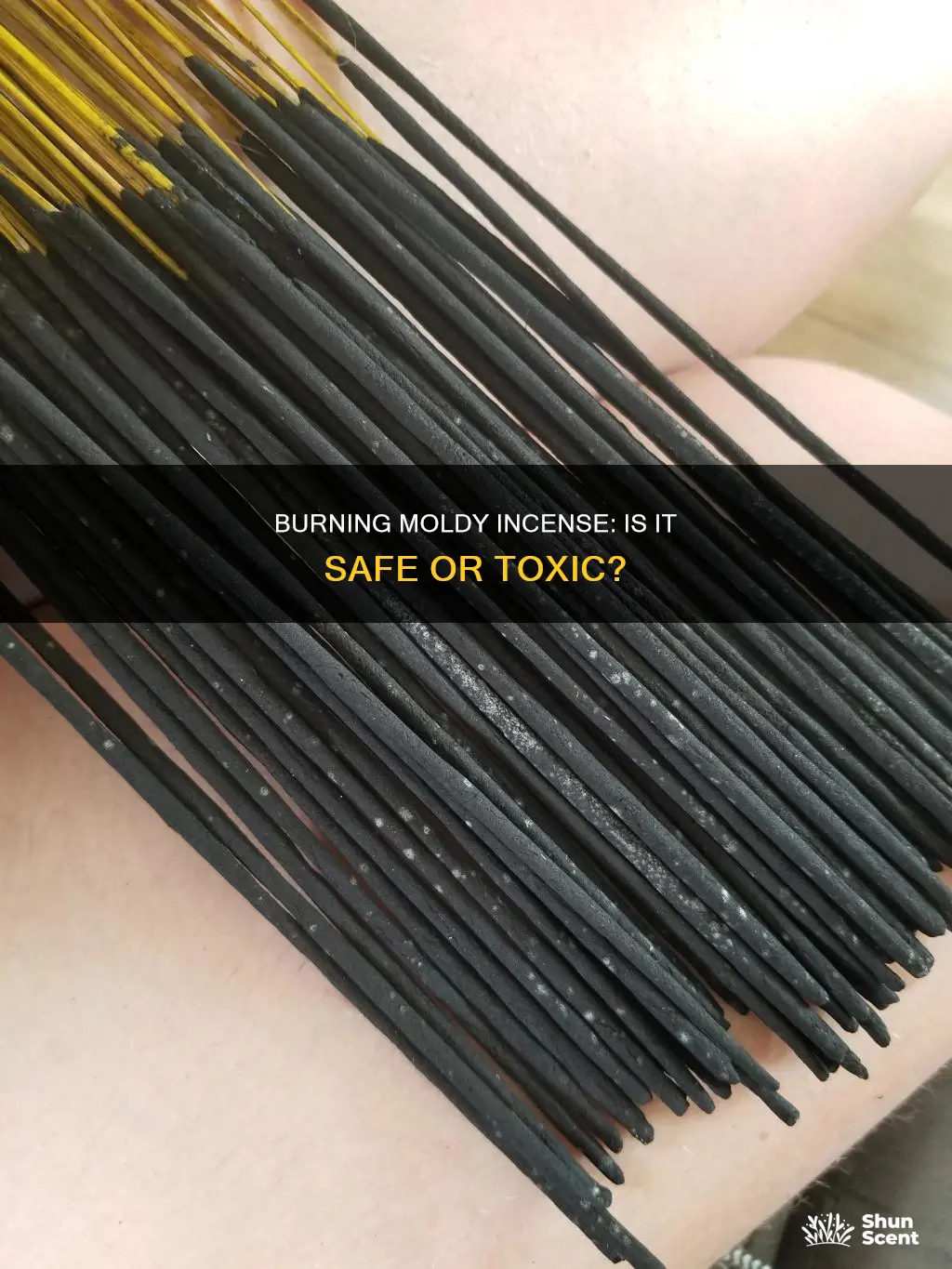 is it ok to burn moldy incense