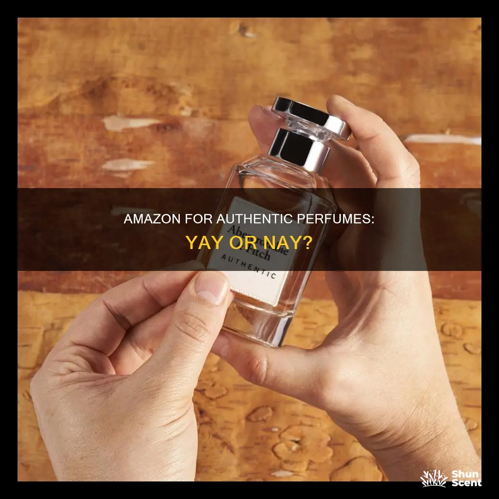 is it ok to buy perfume from amazon