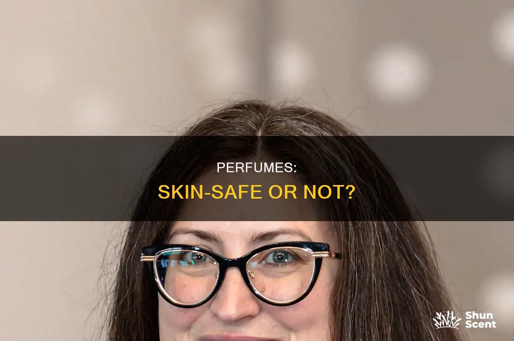 is it safe to apply perfume on skin