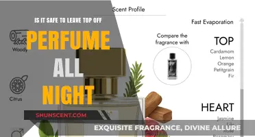 Leaving Perfume Topless: Safe or Not?