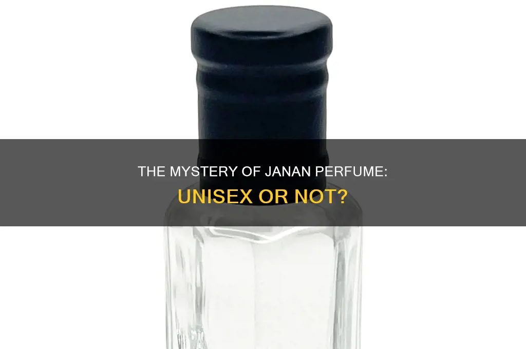 is janan perfume male or female