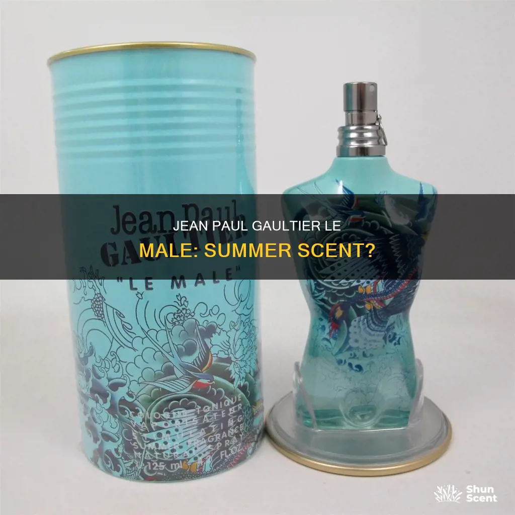 is jean paul gaultier le male a summer fragrance