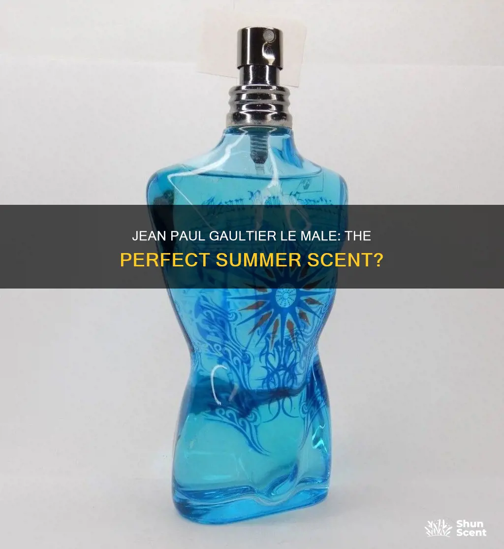 is jean paul le male a summer fragrance