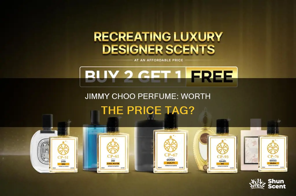 is jimmy choo perfume an expensive brand