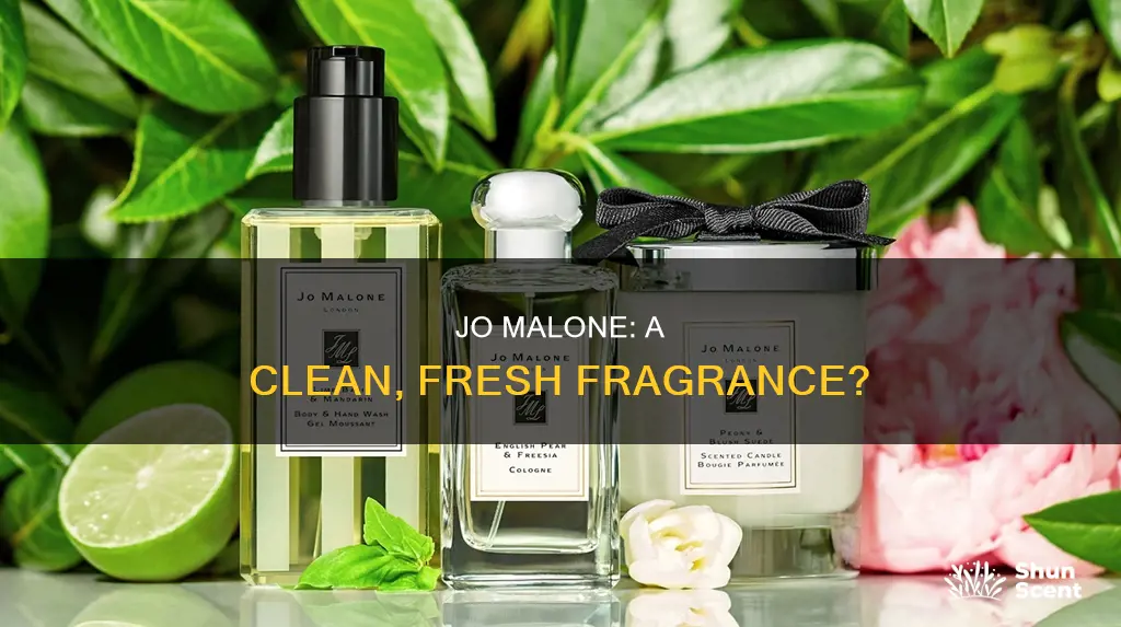 is jo malone a clean fragrance