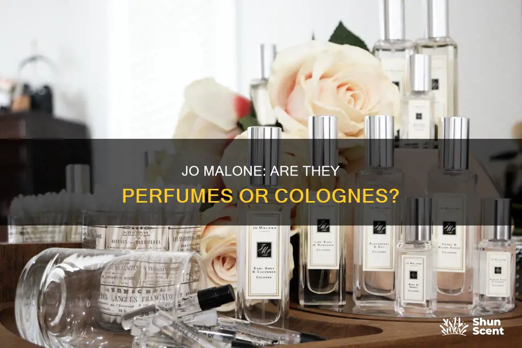 is jo malone a perfume or cologne