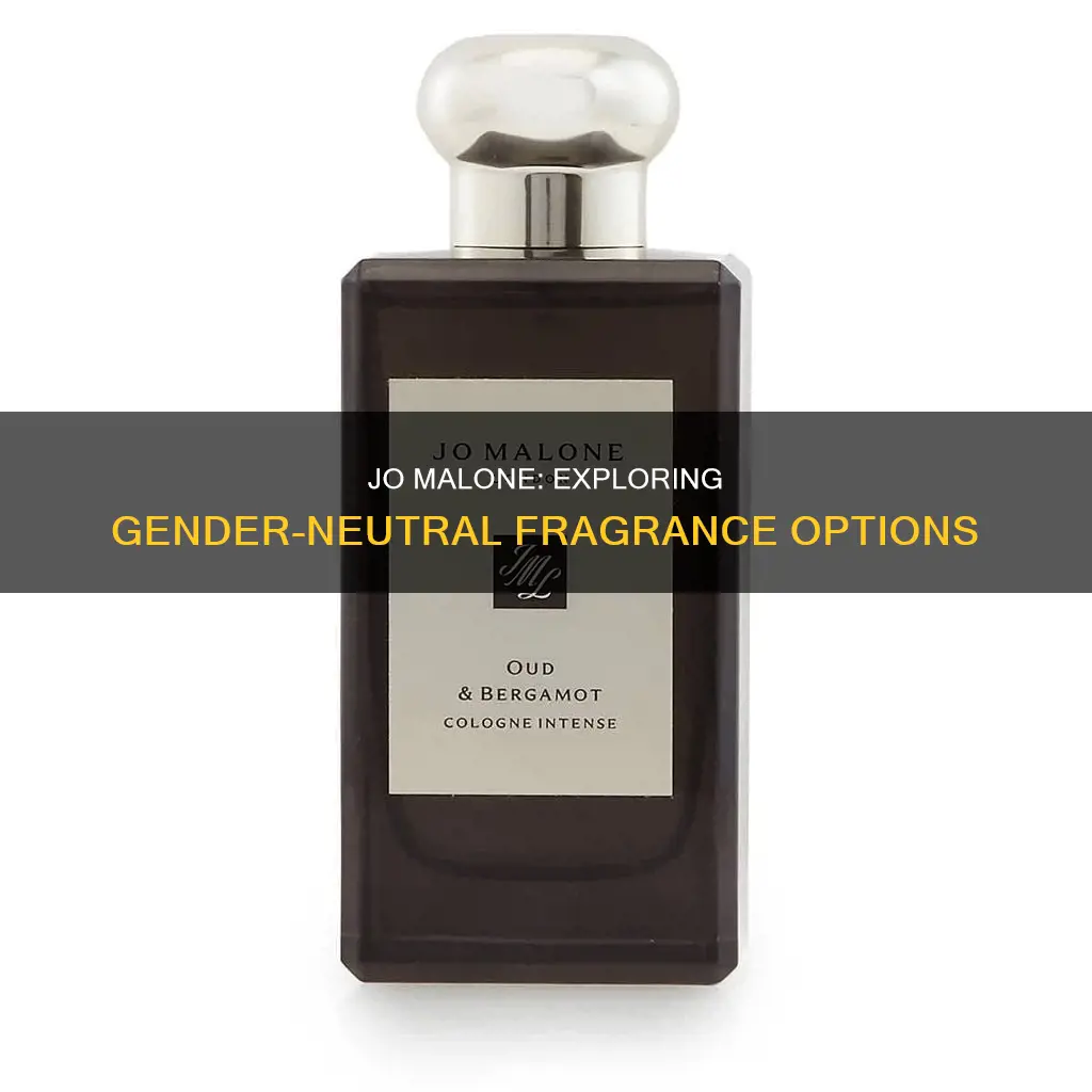 is jo malone fragrance unisex