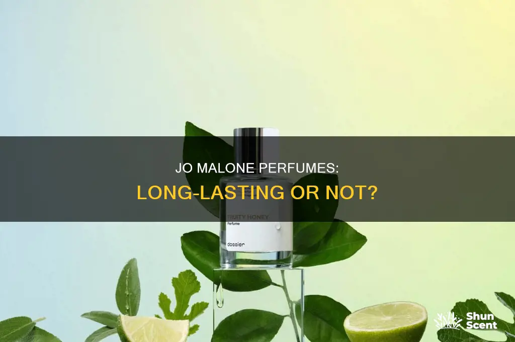 is jo malone perfume long lasting