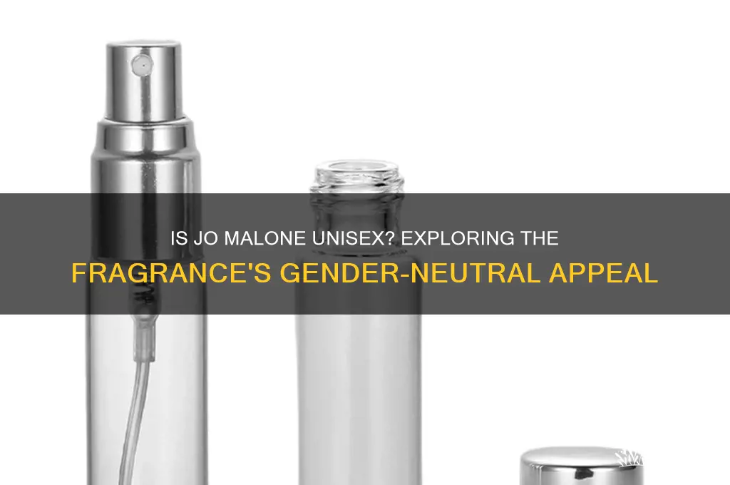 is jo malone unisex