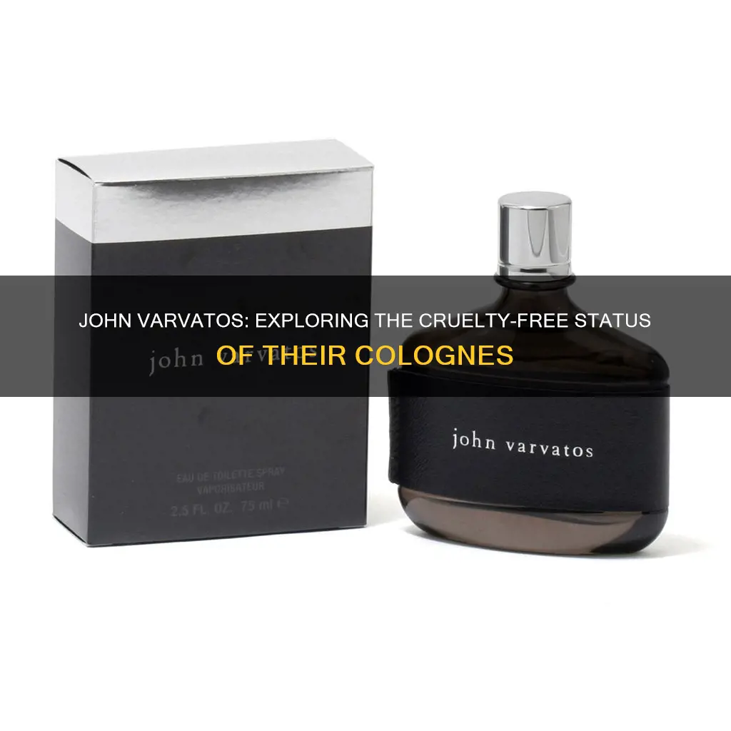 is john varvatos cologne cruelty free