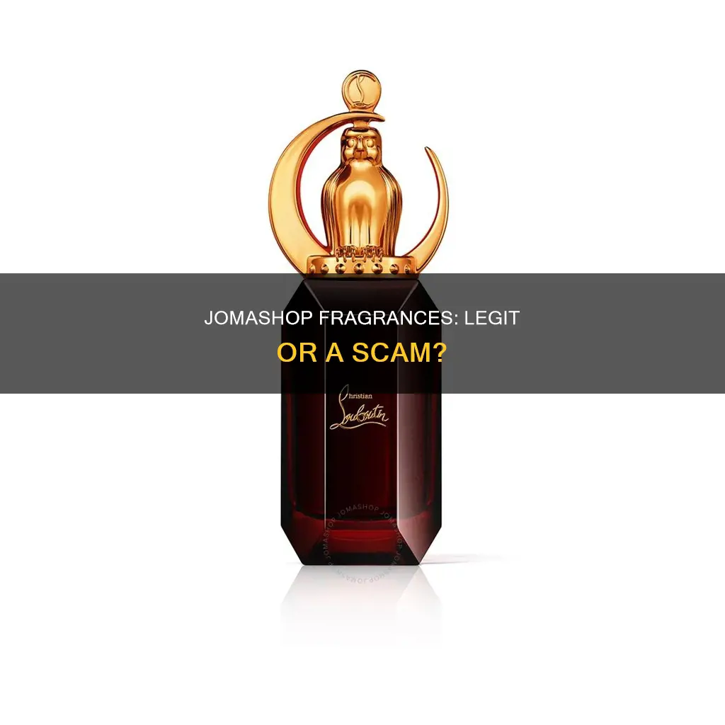 is jomashop legit for fragrances