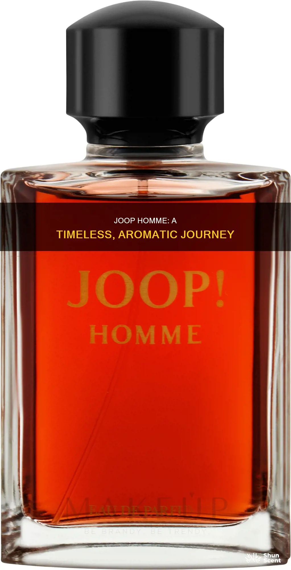 is joop homme a good fragrance