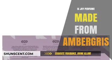 Joy Perfume: The Ambergris Connection