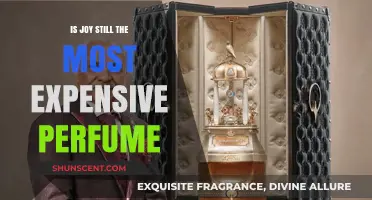 The Most Expensive Perfume: Is Joy Still the Priciest?