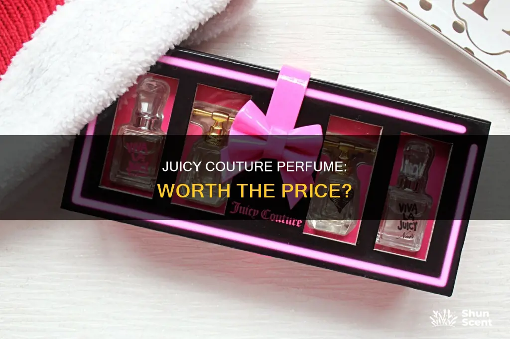 is juicy couture perfume expensive