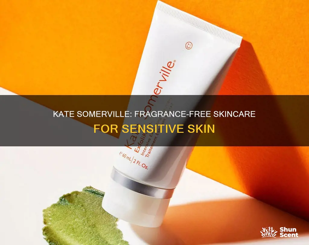 is kate somerville fragrance free