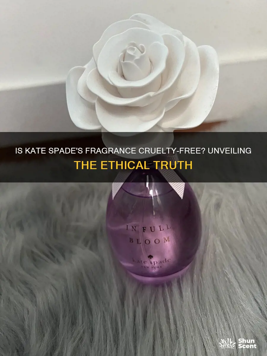 is kate spade fragrance cruelty free