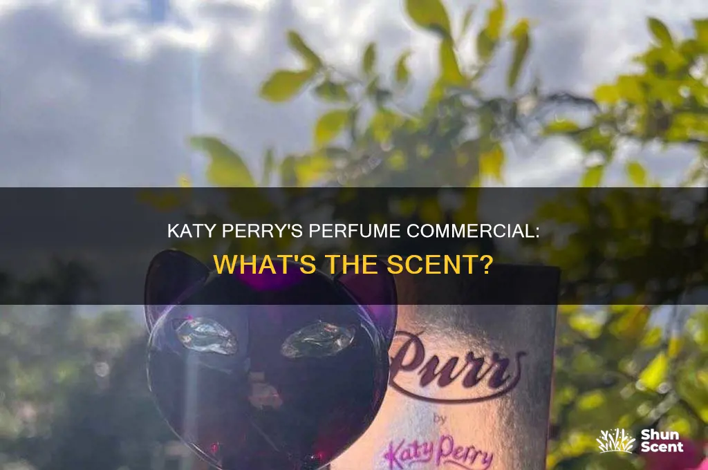 is katy perry doing a perfume commercial