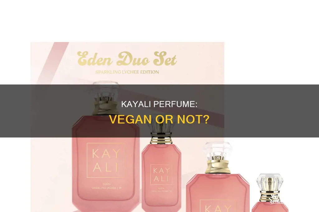is kayali perfume vegan