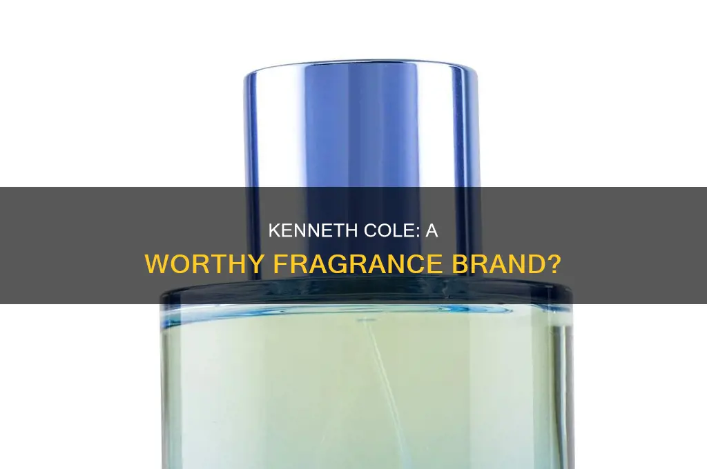 is kenneth cole a good brand for perfumes