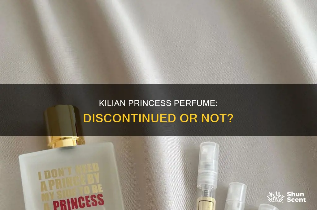 is kilian princess perfume discontinued