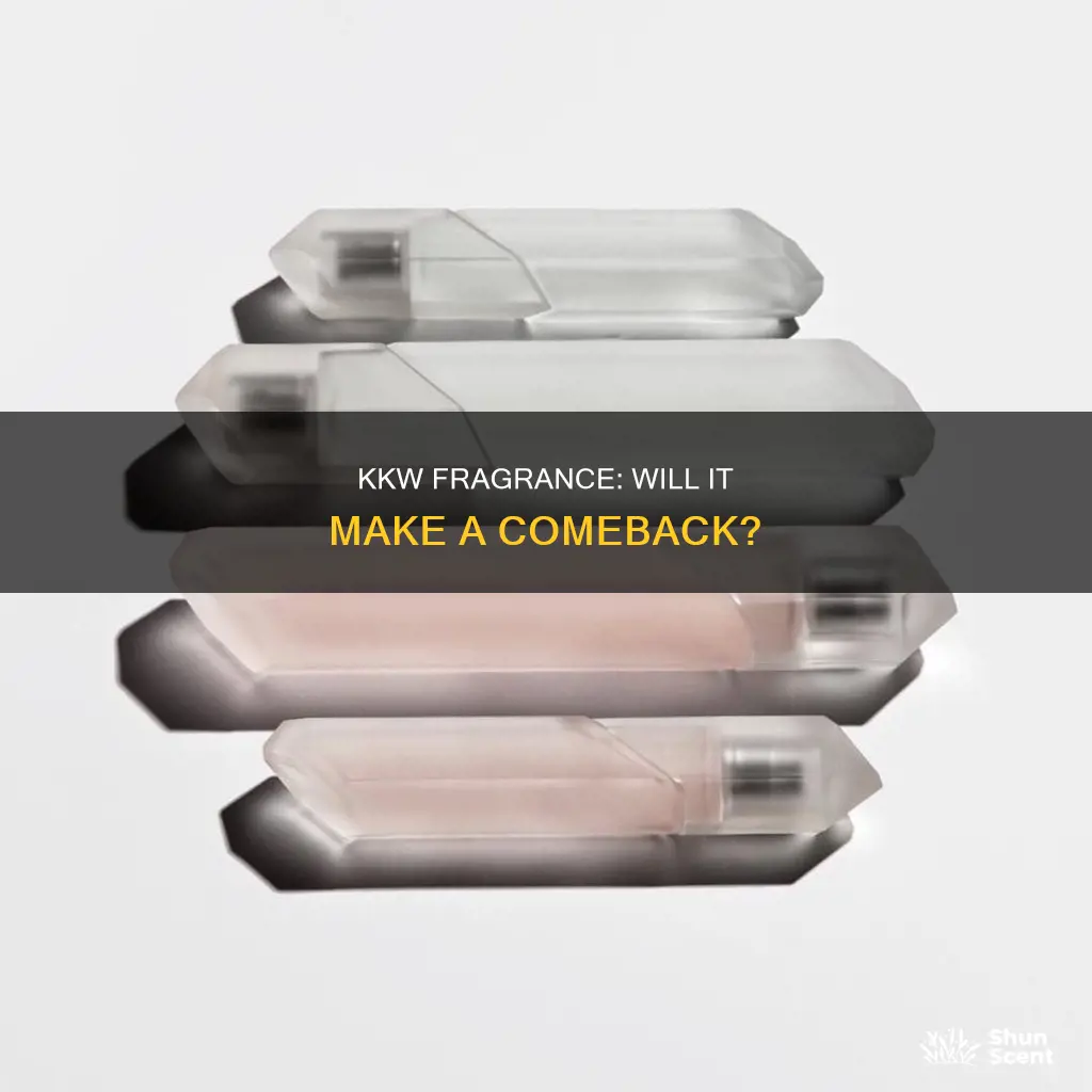 is kkw fragrance coming back