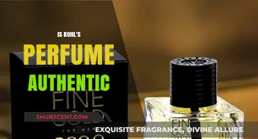Kohl's Perfume: Real Deal or Fake Scent?